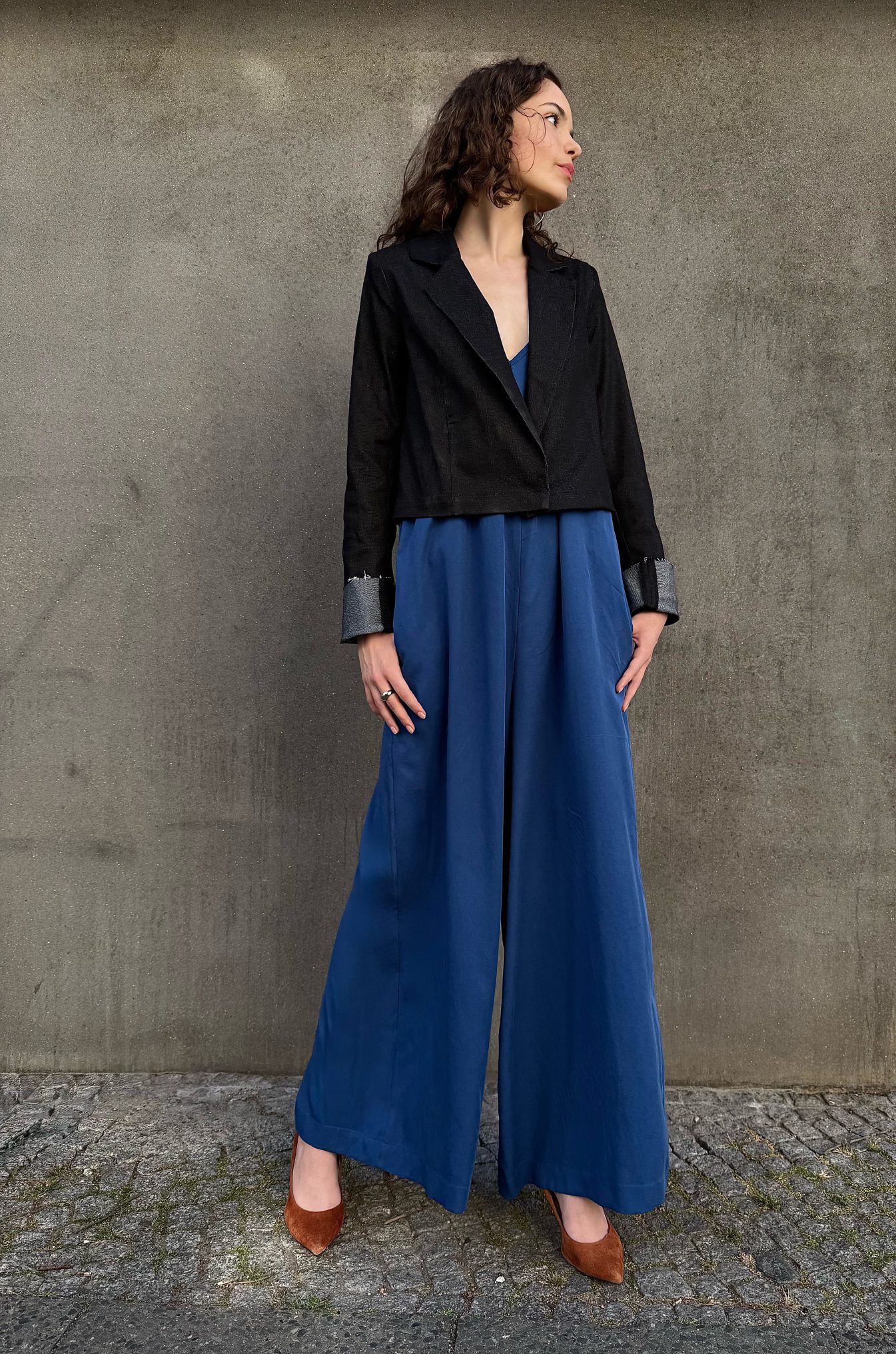 Rau Berlin Jumpsuit Tencel – Bild 9
