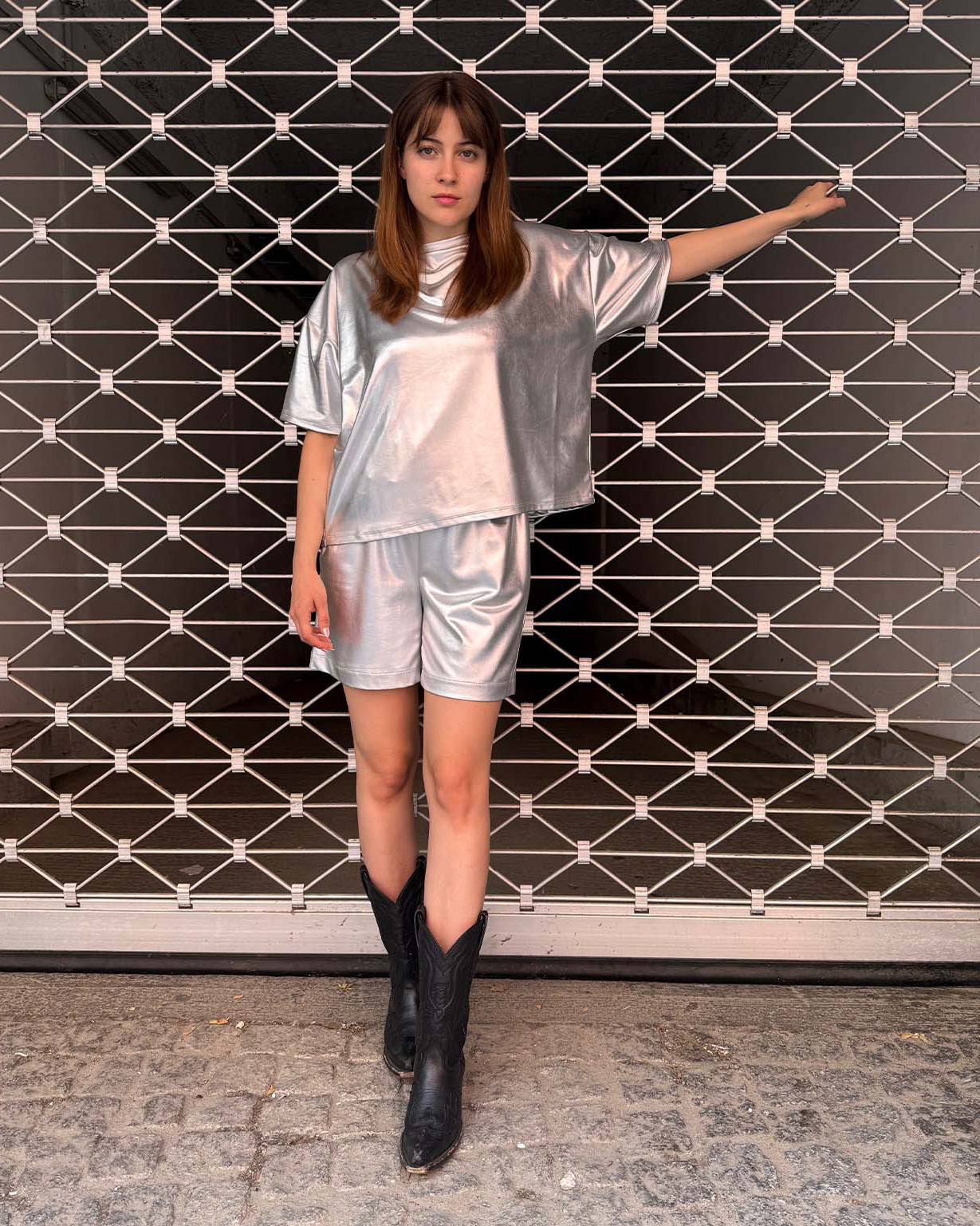 Shirt Cropped Silver Limited Edition