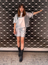 Shirt Cropped Silver Limited Edition