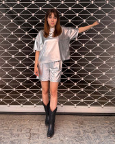 Produkte 29 Shirt Cropped Silver Limited Edition