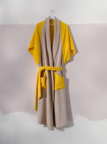 bademantel 8am lang gelb beige 01 uai