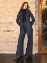 Blazer Boyfriendstyle Denim dunkelblau