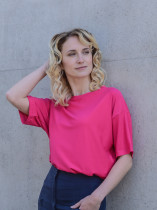 Shirt Cropped – viele Farben 5 rau berlin boxy shirt pink DSC 8073 plus uai