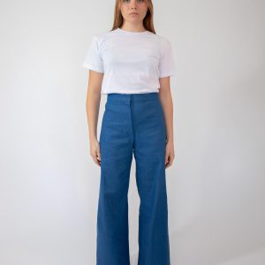 High Waisted Marlene hellblau Denim