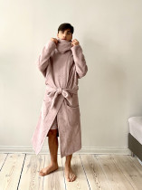 schalkragenbademantel 8am lang rose 01 uai