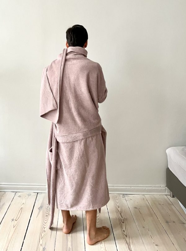 schalkragenbademantel 8am lang rose 02