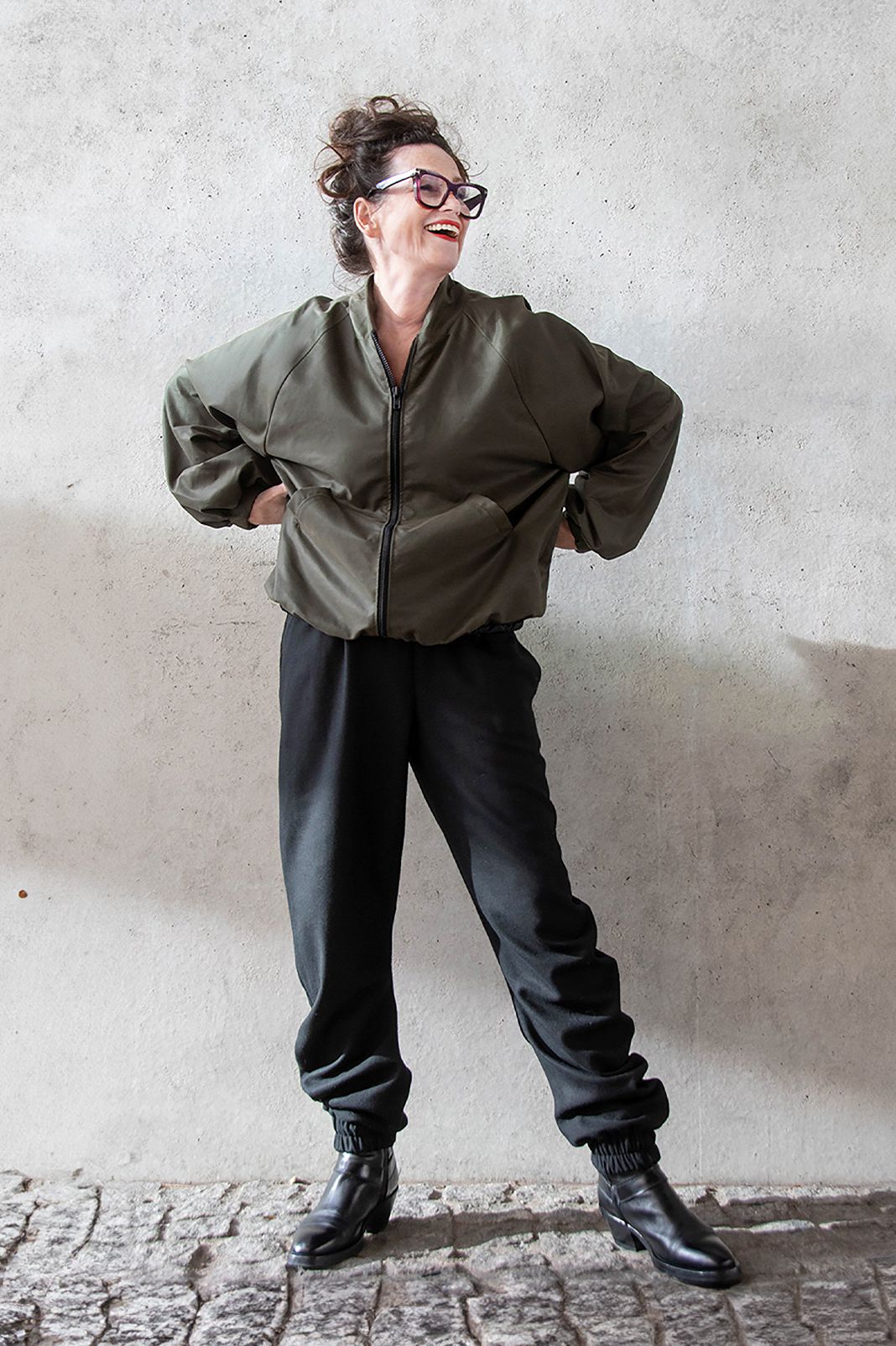 Grüner Blouson von RAU Berlin