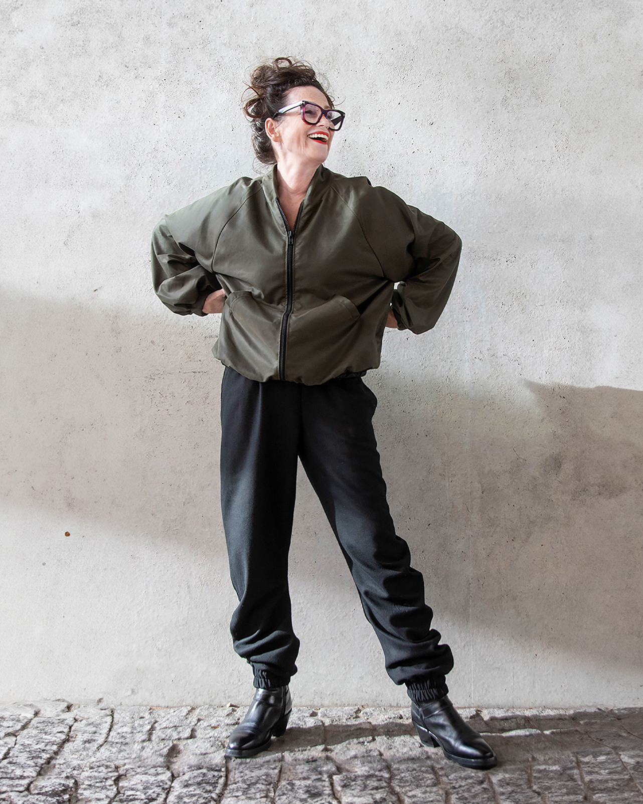 Grüner Blouson von RAU Berlin