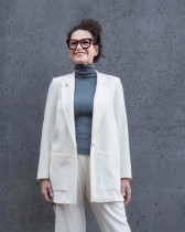 Produkte 11 Blazer Boyfriendstyle ecru weiss RAU Berlin