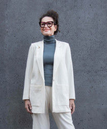 Produkte 56 Blazer Boyfriendstyle ecru weiss RAU Berlin