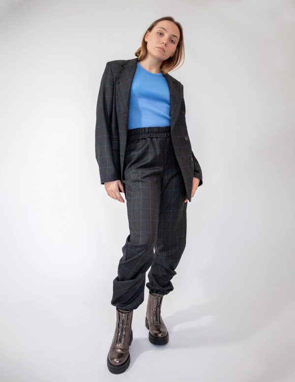 Blazer und Jogger Cashmere grau RAU Berlin
