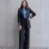 Blazer Boyfriendstyle Denim Black