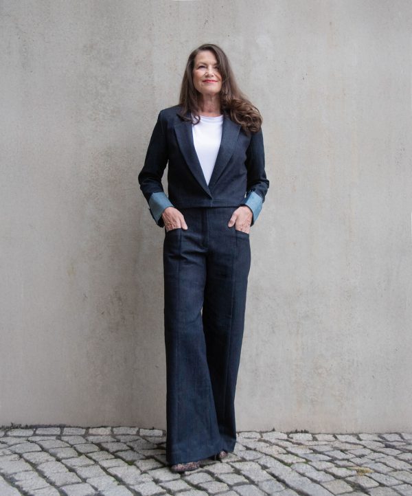 Blazer Cropped Denim 4 rau berlin marlene blazer kurz sabine vitua 03