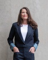 Produkte 4 Blazer cropped Denim dunkelblau RAU Berlin