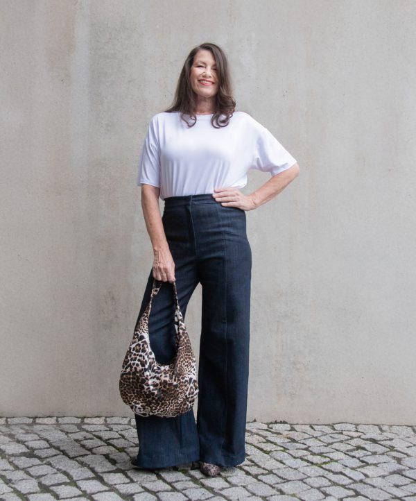 Shirt Cropped aus Viskose Jersey – viele Farben 14 rau berlin marlene cropped shirt sabine vitua 06