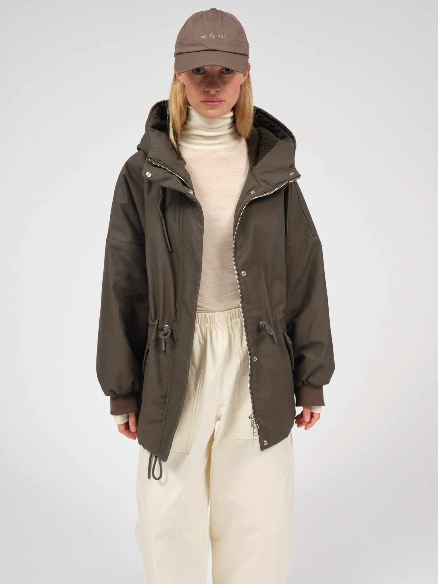 Parka Kimi Embassy of Bricks and Logs 10 263 KIMI PARKA BLACK OLIVE 069