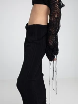 Aimala Rock aus Giza Cotton schwarz von Baiba Ripa