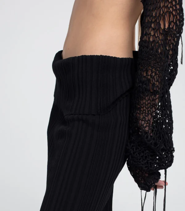 Aimala Rock aus Giza Cotton schwarz von Baiba Ripa