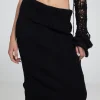Aimala Rock aus Giza Cotton schwarz von Baiba Ripa