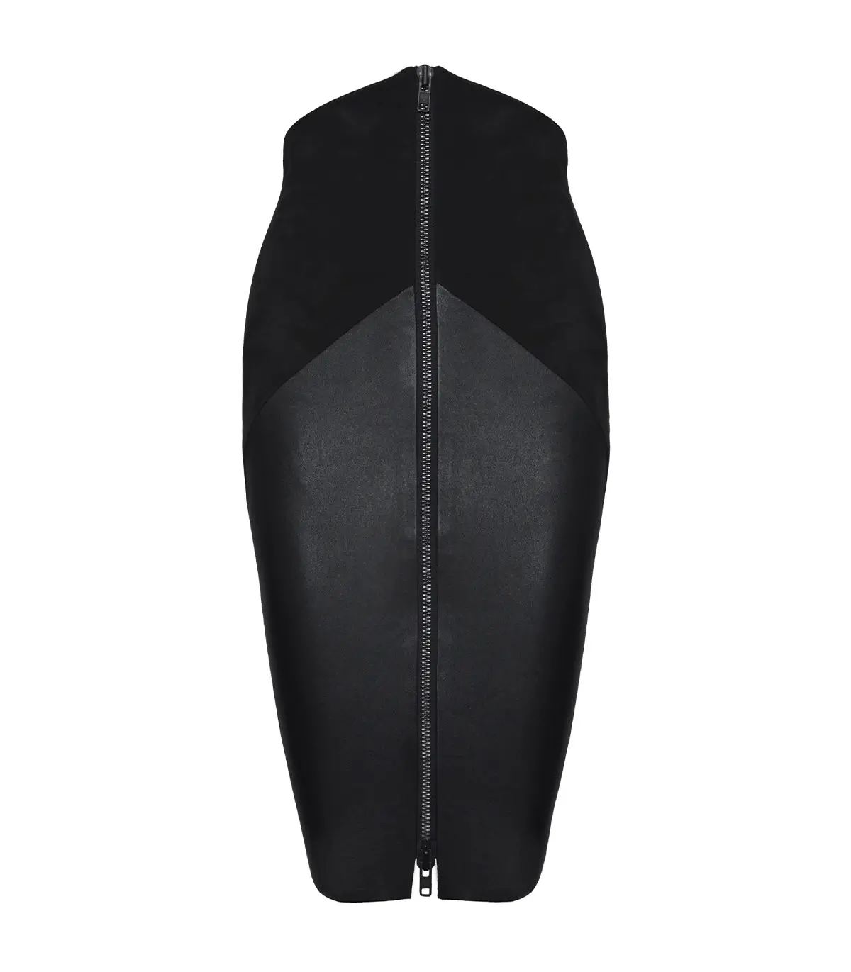 Pencil-Skirt aus feinstem Stretchleder – High Waist RAU Berlin 3 Bleistiftrock aus feinstem Stretchleder – High Waist RAU Berlin