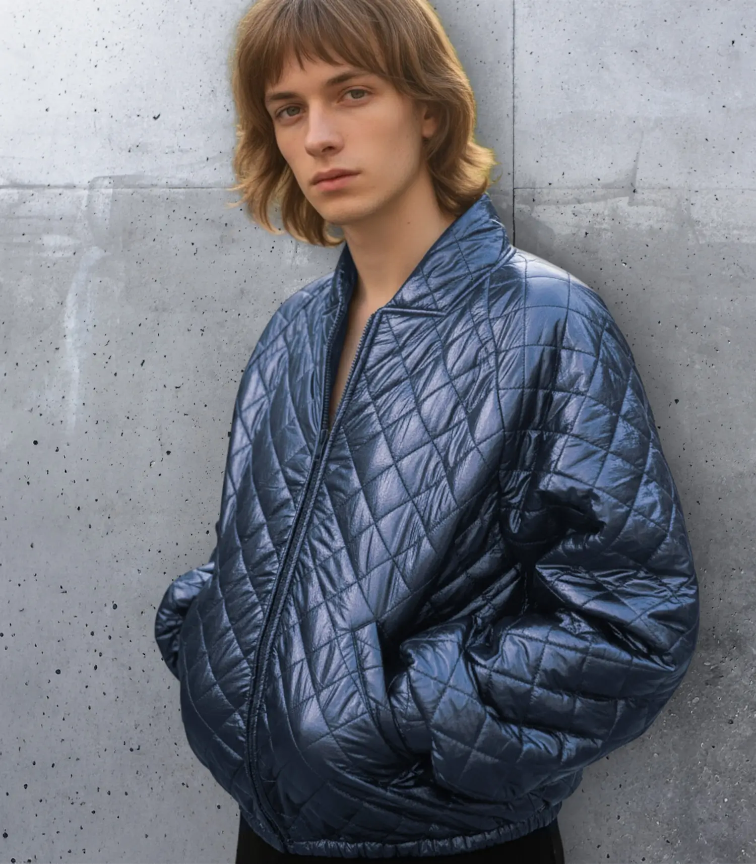 Blouson unisex Twilight Blue RAU Berlin 1 Blouson unisex Twilight Blue RAU Berlin