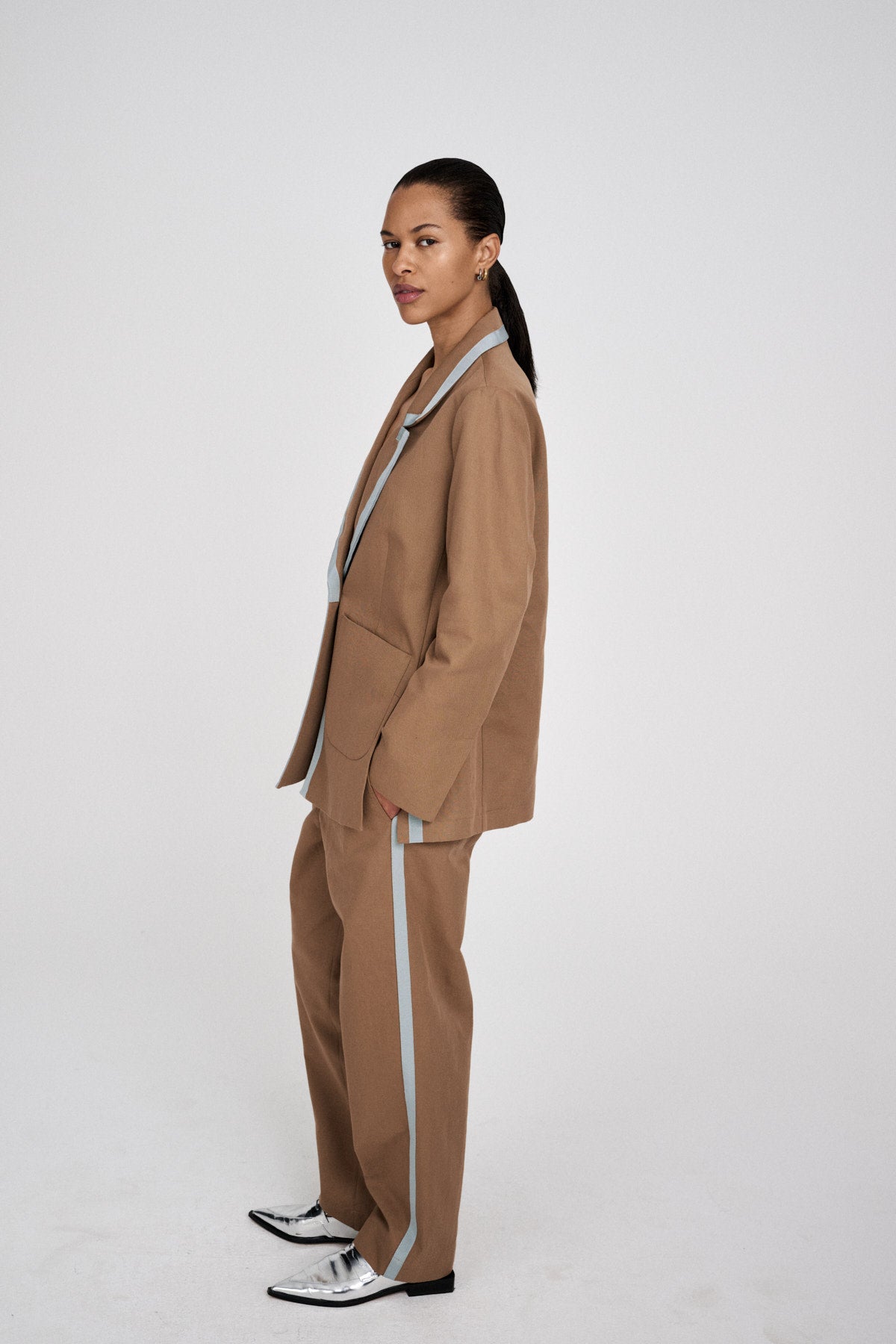 Loafer spitze Schuhe silber metallic Rabens Saloner 2 Loafer spitze Schuhe silber metallic Rabens Saloner