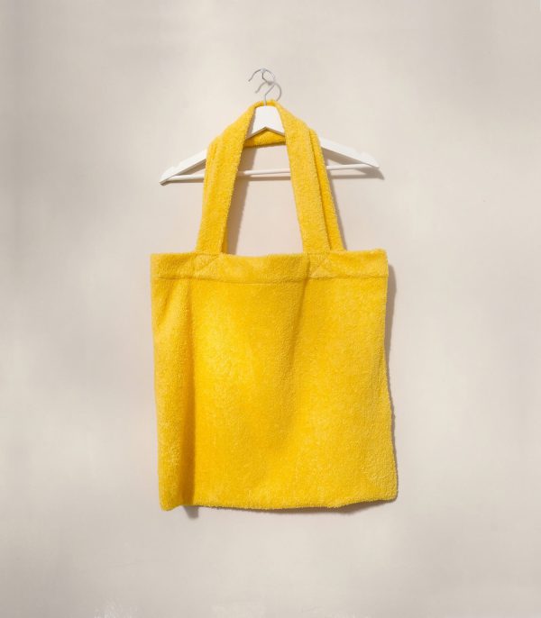 Frottee Tote Bag 2 8am bag gelb