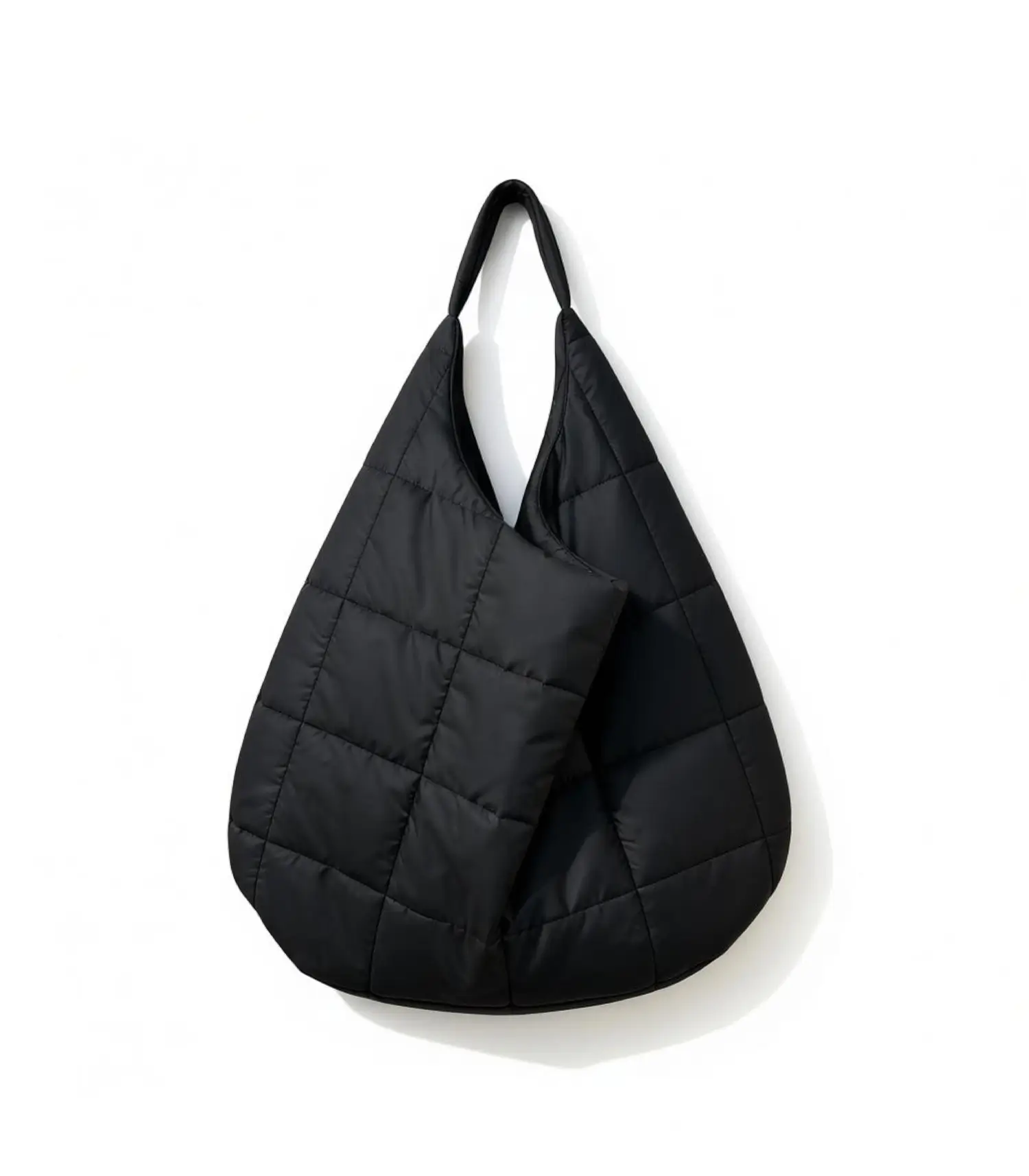 Puffer Moonbag Selene mit integrierter Laptoptasche von RAU Berlin 1 Puffer Moonbag Selene mit integrierter Laptoptasche schwarz RAU Berlin