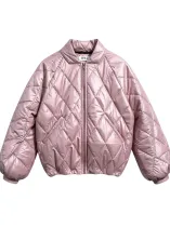 Puffer Jacke Candy Crush 2 Puffer Jacke Candy Crush Rosa von RAU Berlin