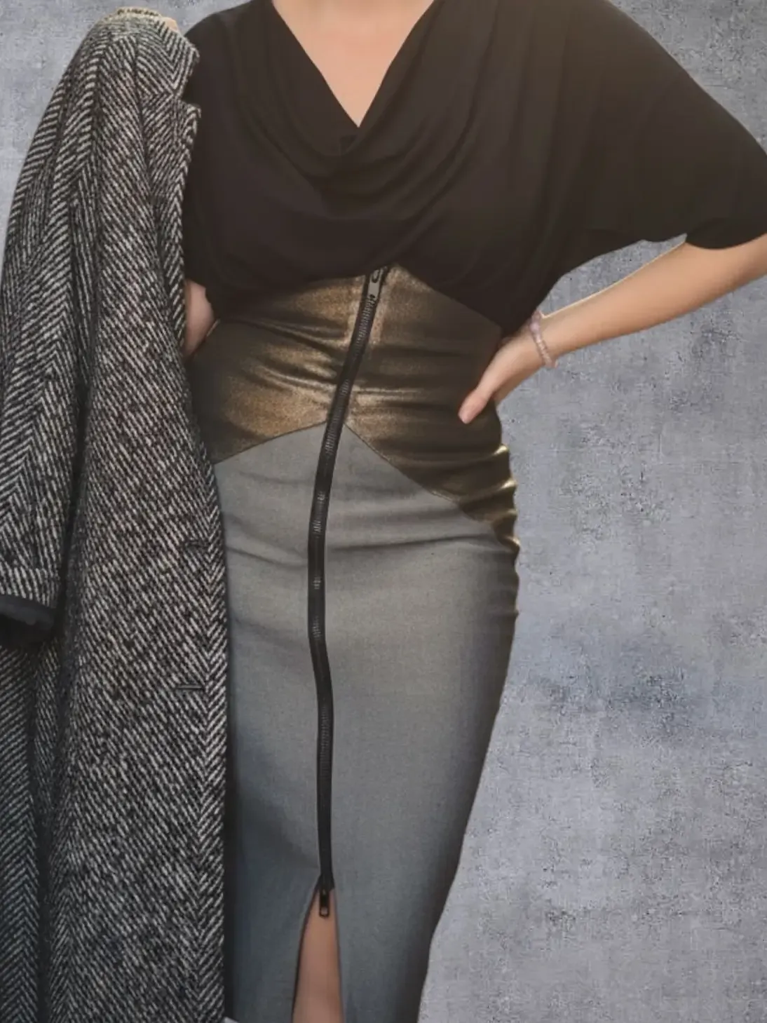 Pencil Skirt Denim 4 Pencil Skirt Denim RAU Berlin