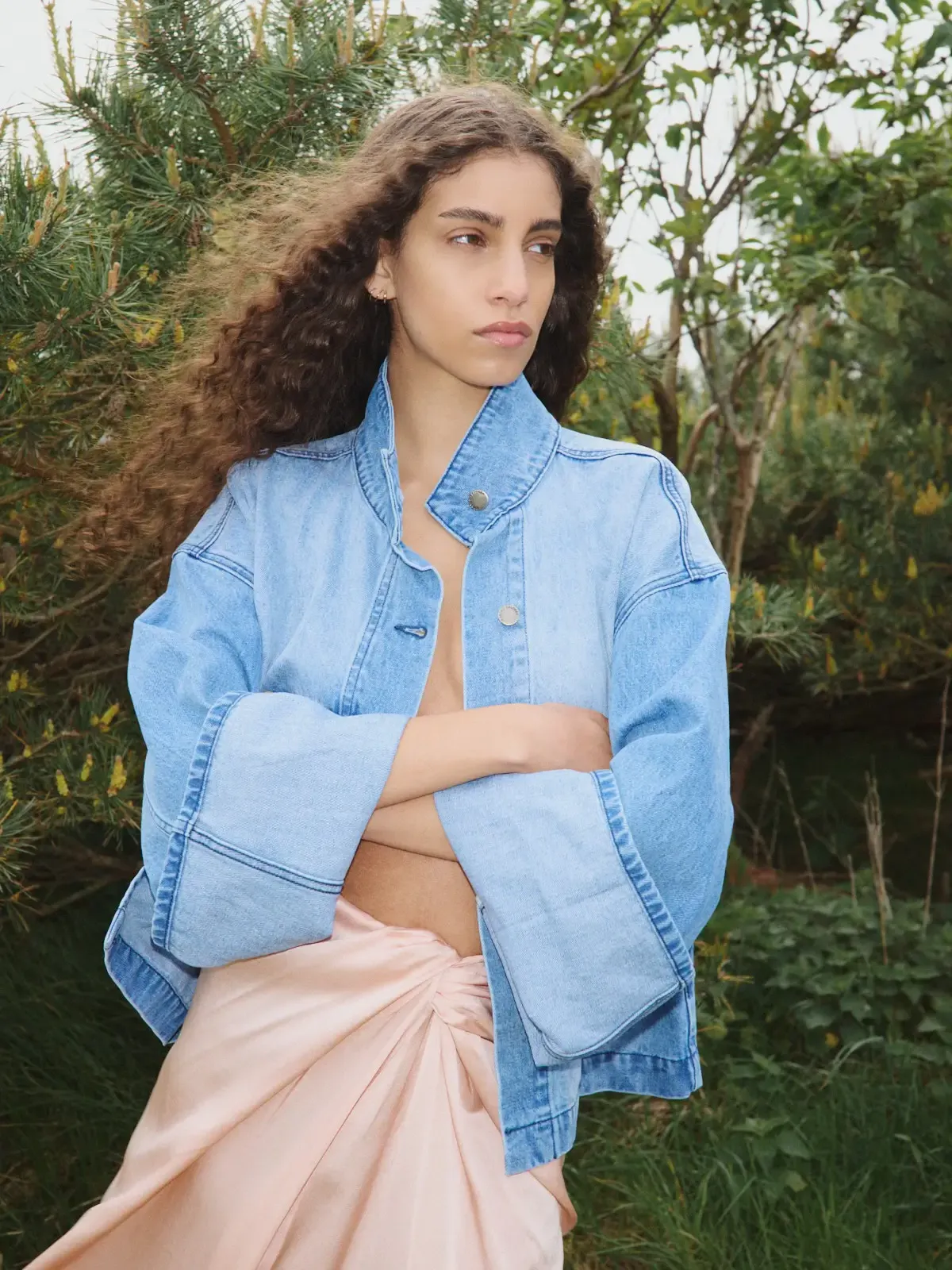 Denim jacket Donela Light washed denim 6 uai