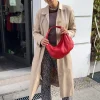 Moon Bag Leder Rau Berlin Handtasche Damen