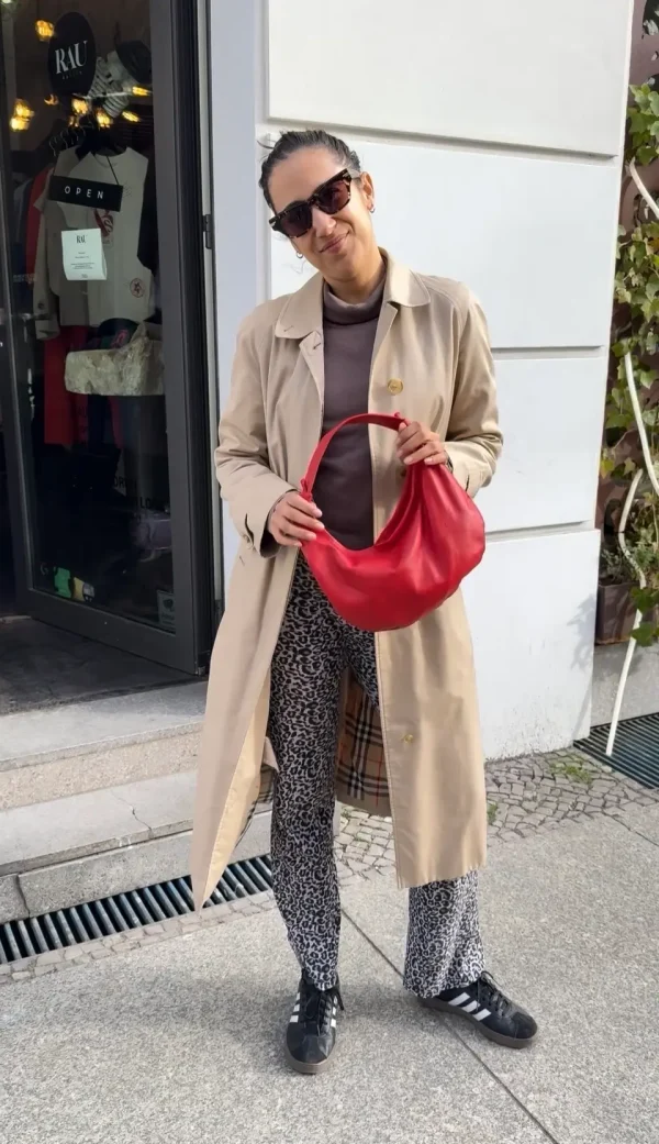 Moon Bag MINI aus Leder - RAU Berlin 2 Moon Bag Leder Rau Berlin Handtasche Damen