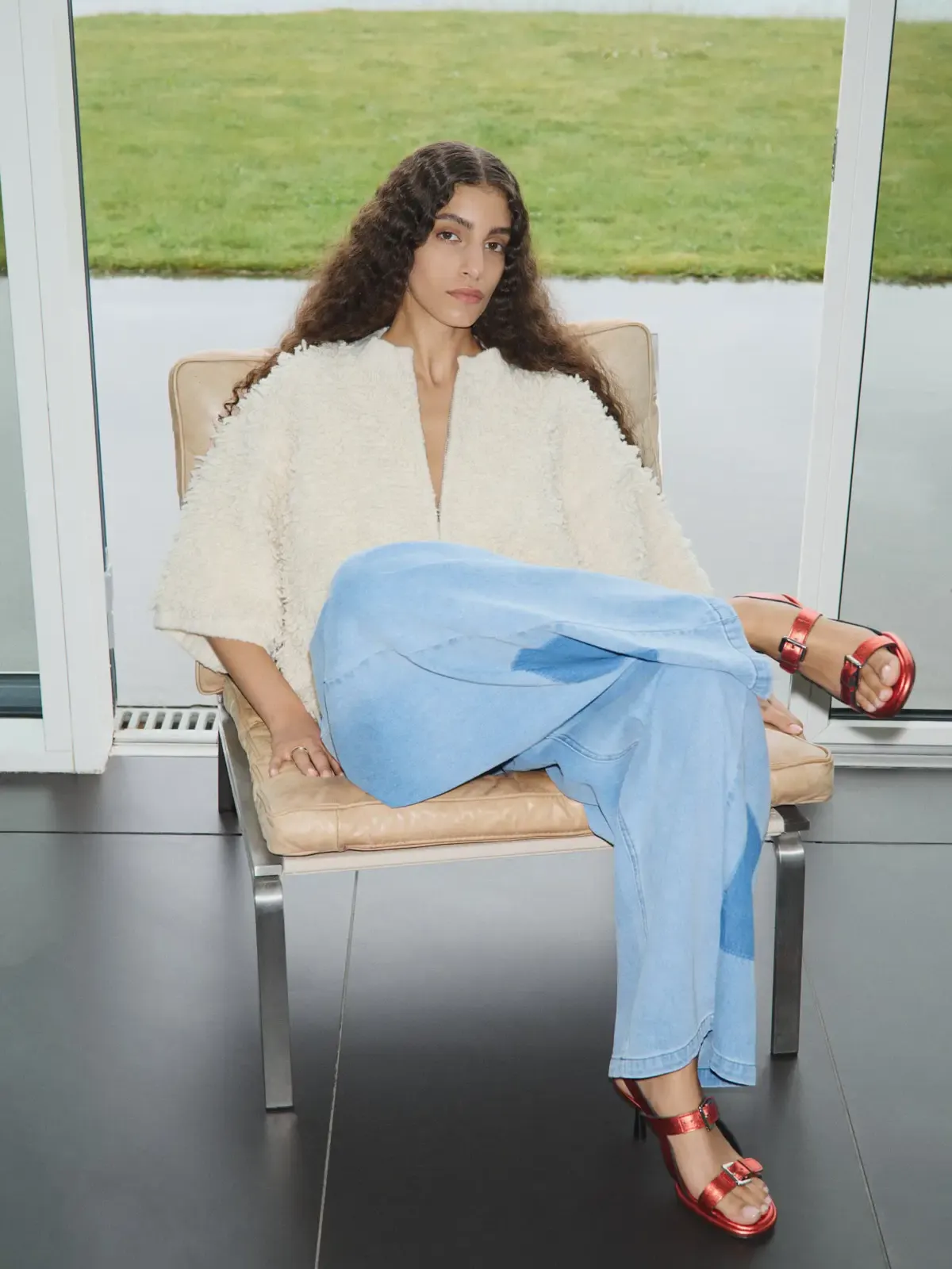 Wide Leg Jeans Damen