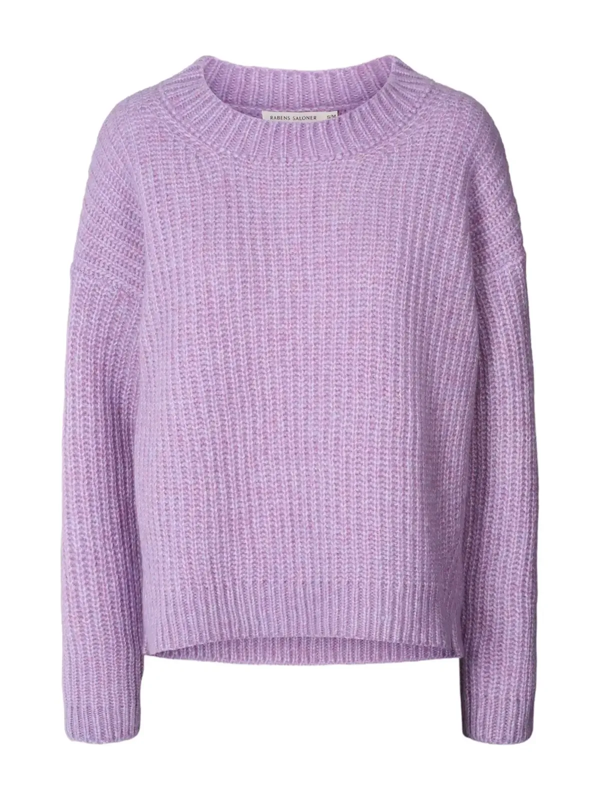 Open knit cosy sweater Hifa Lavender uai