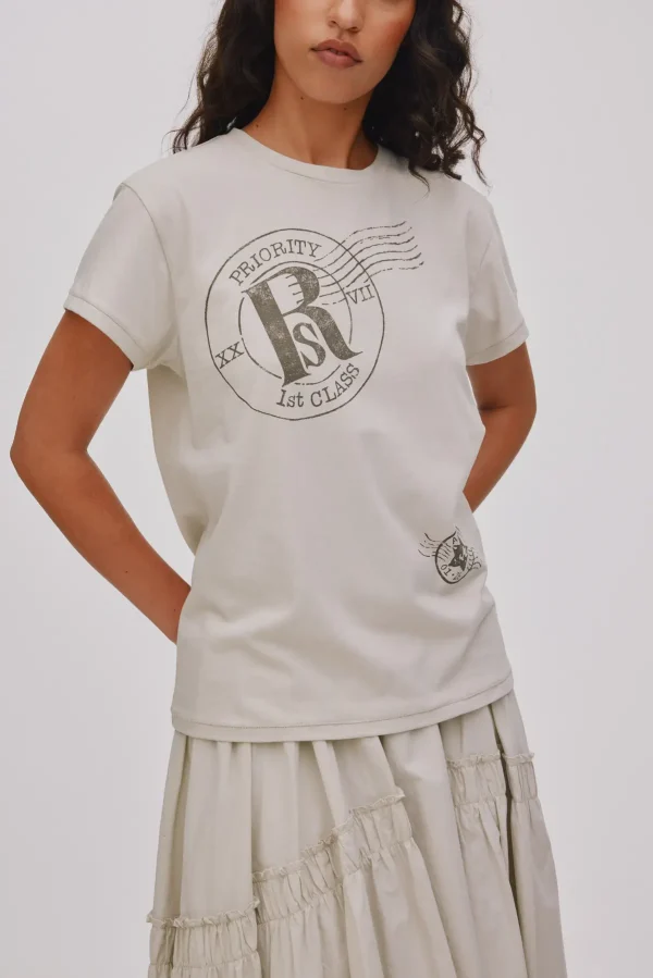 T-Shirt mit Print aus Baumwolle 1 Postal t shirt Ambla Dirty chalk 3