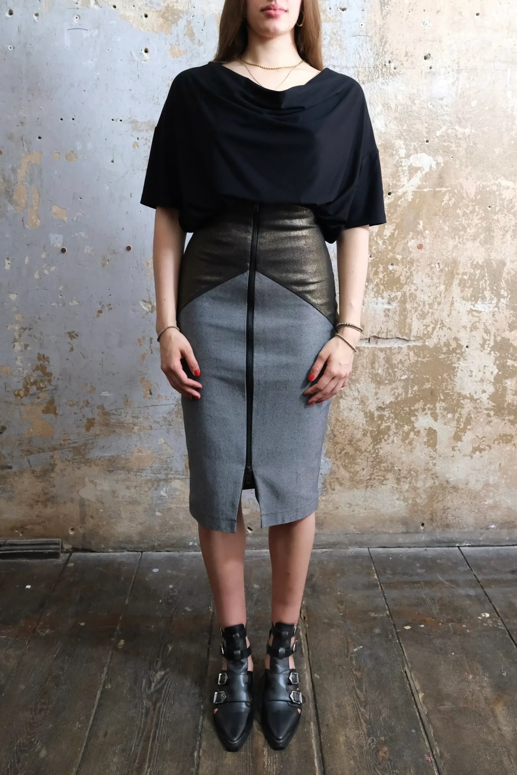 Pencil Skirt Denim 2 DSCF1667 scaled