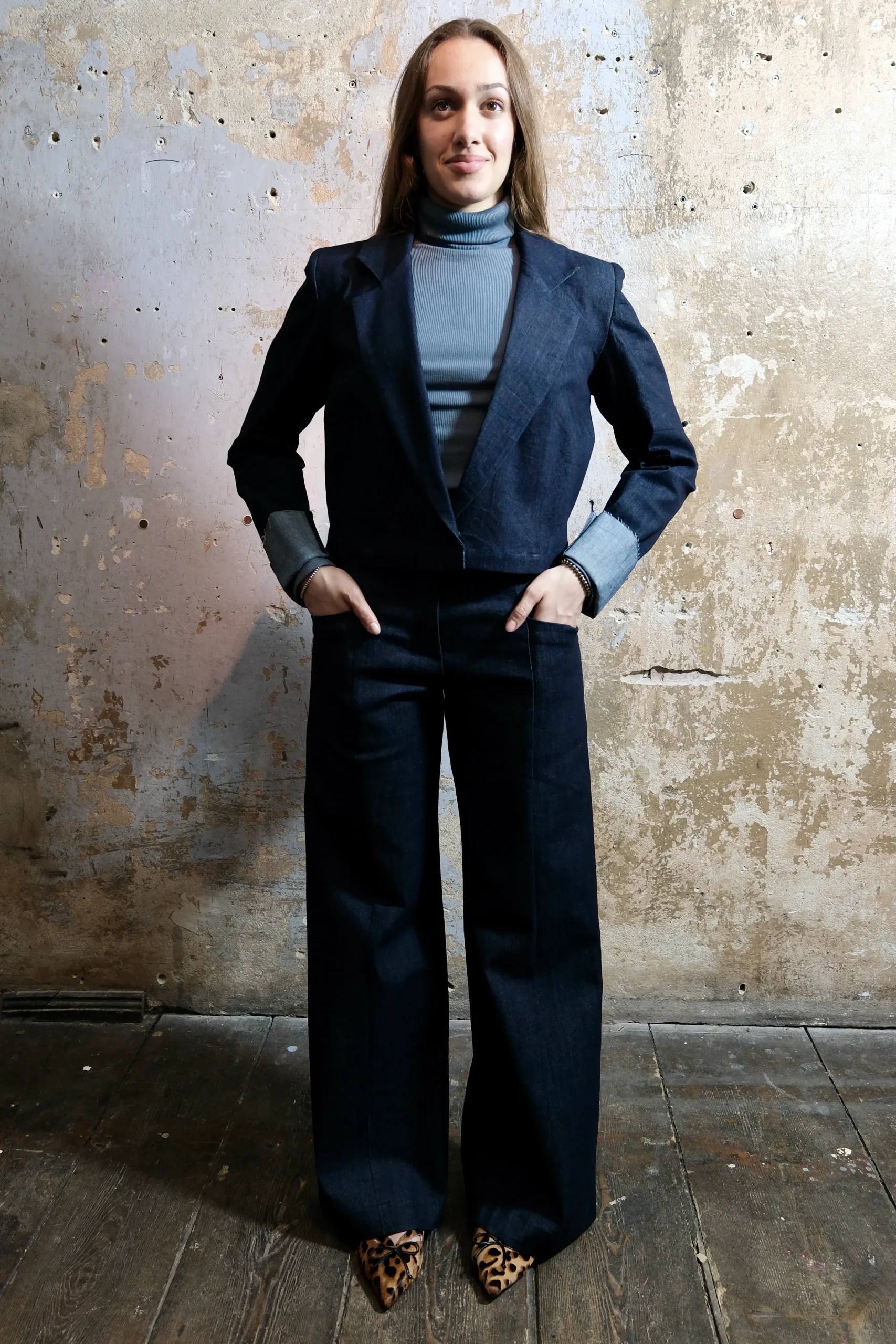 Marlene Hose – klare Silhouette mit Taschen 8 DSCF2213 scaled