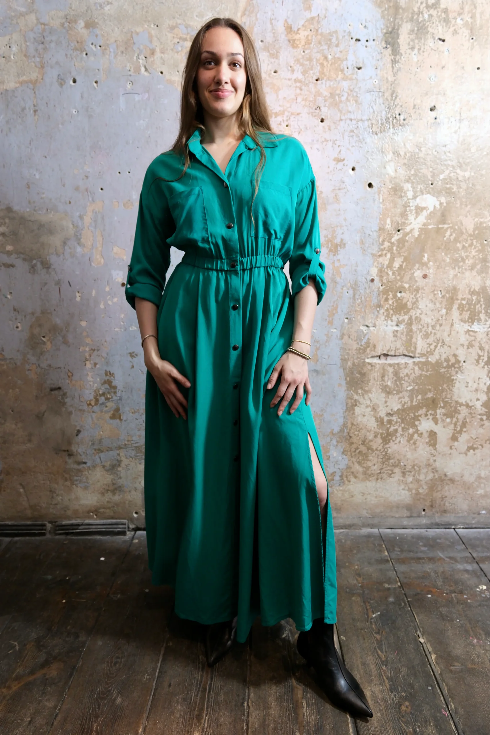Hemdblusenkleid & Mantel aus Tencel 2 DSCF2373 scaled