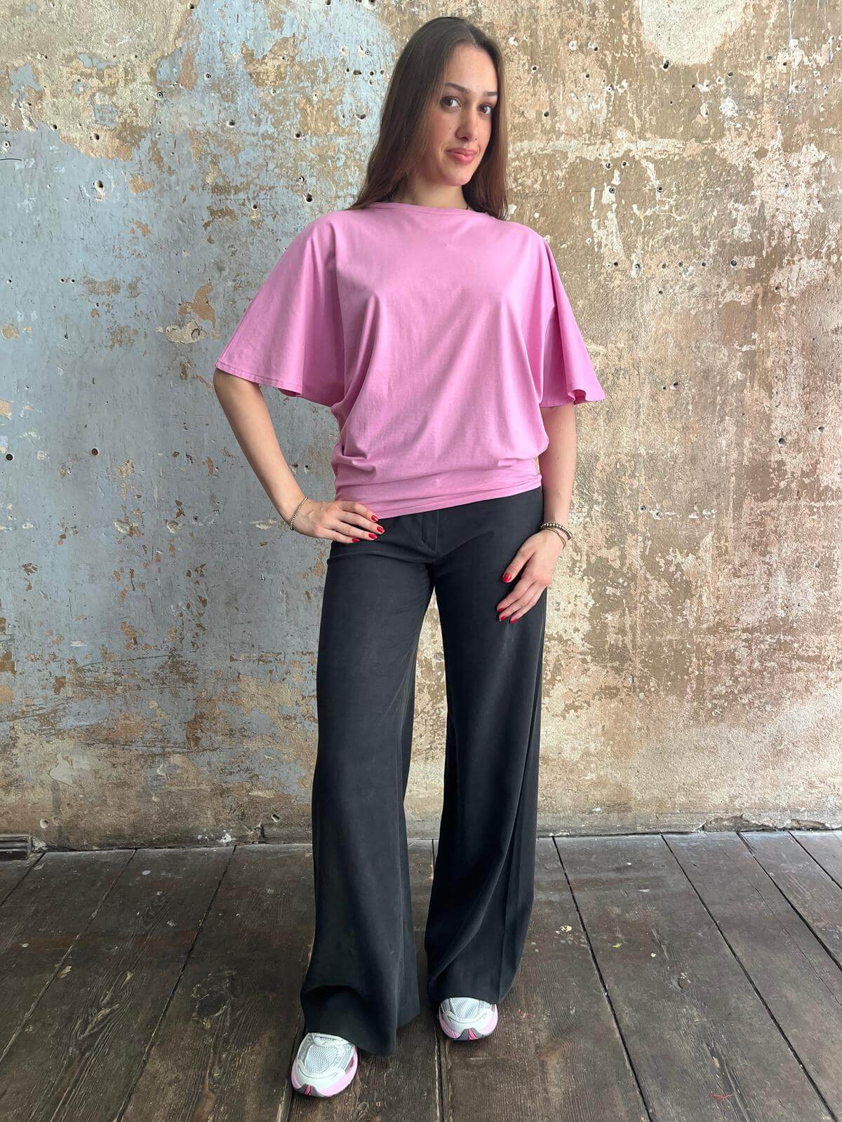 Top Fledermaus aus feinem Baumwoll Jersey – viele Farben 7 PHOTO 2026 07 18 20 28 53 4