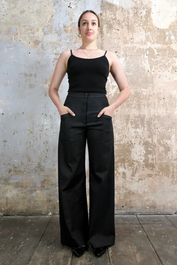 Marlene Hose – klare Silhouette mit Taschen 4 DSCF3393 scaled