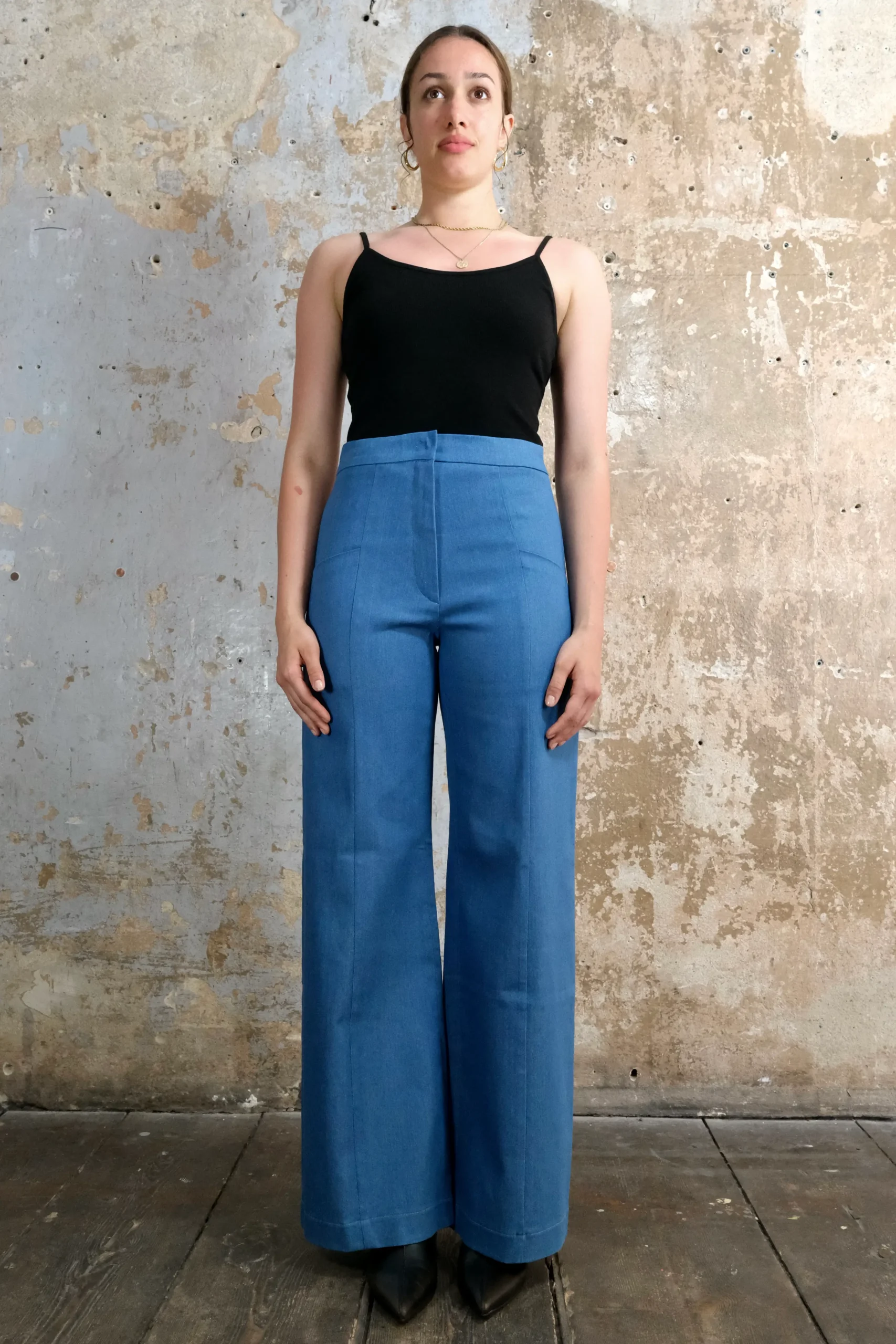 Marlene Hose – klare Silhouette mit Taschen 3 DSCF3438 scaled