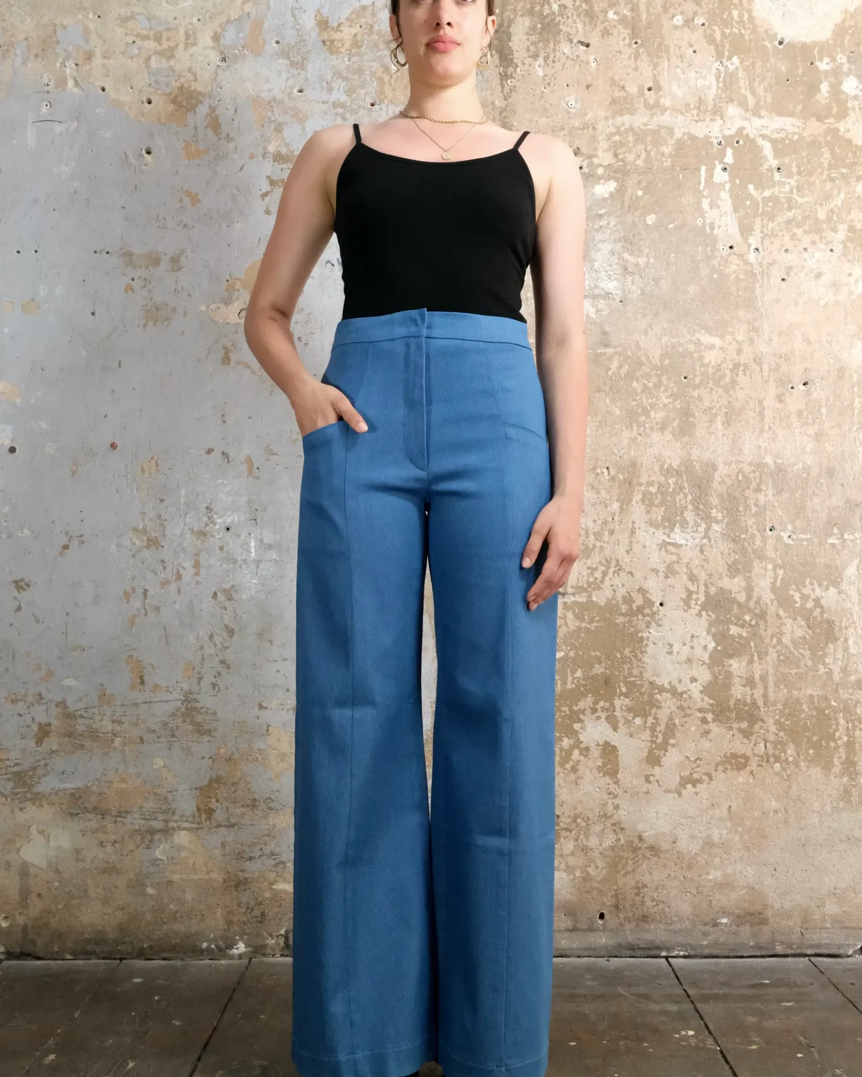 Marlene Hose – klare Silhouette mit Taschen 1 DSCF3440 scaled uai