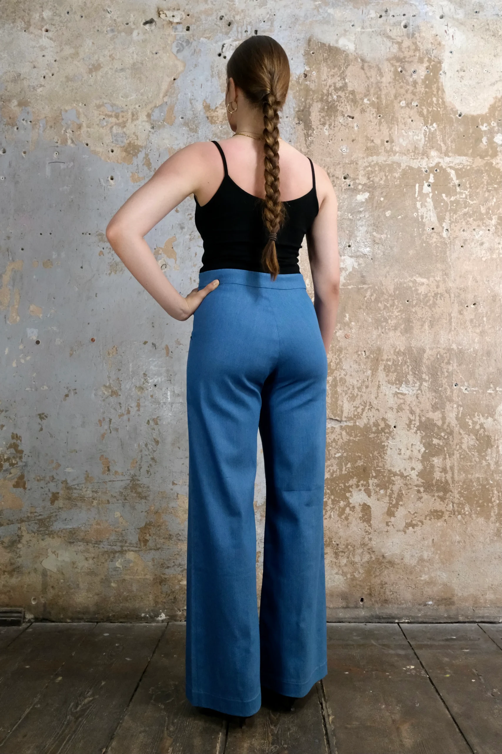Marlene Hose – klare Silhouette mit Taschen 4 DSCF3460 scaled