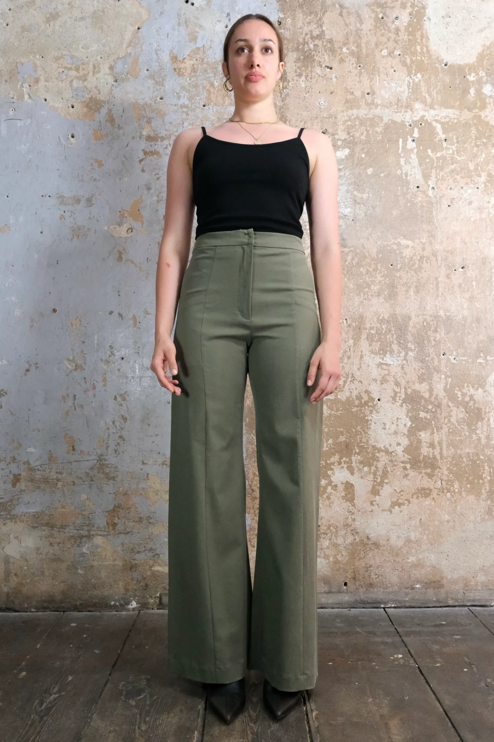 Marlene Hose - klare Silhouette mit Tasche 3 DSCF3501 scaled