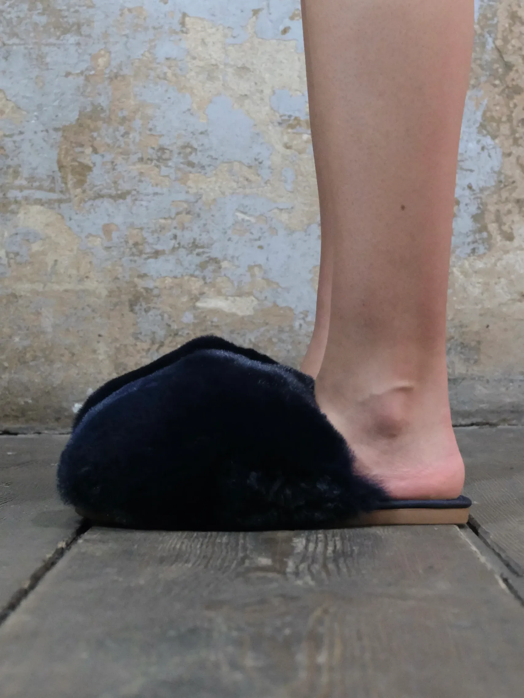 Snowball Slippers in Navy Blue 6 DSCF3590 scaled uai