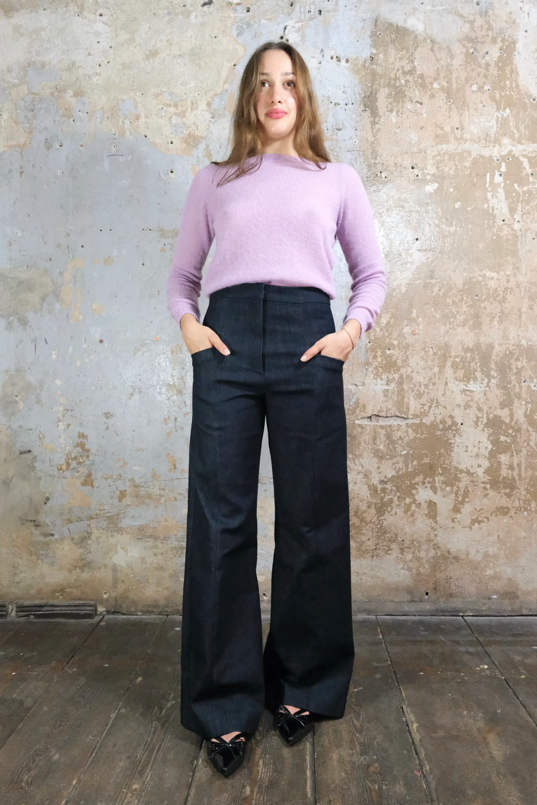 Marlene Hose – klare Silhouette mit Taschen 5 DSCF3615 scaled