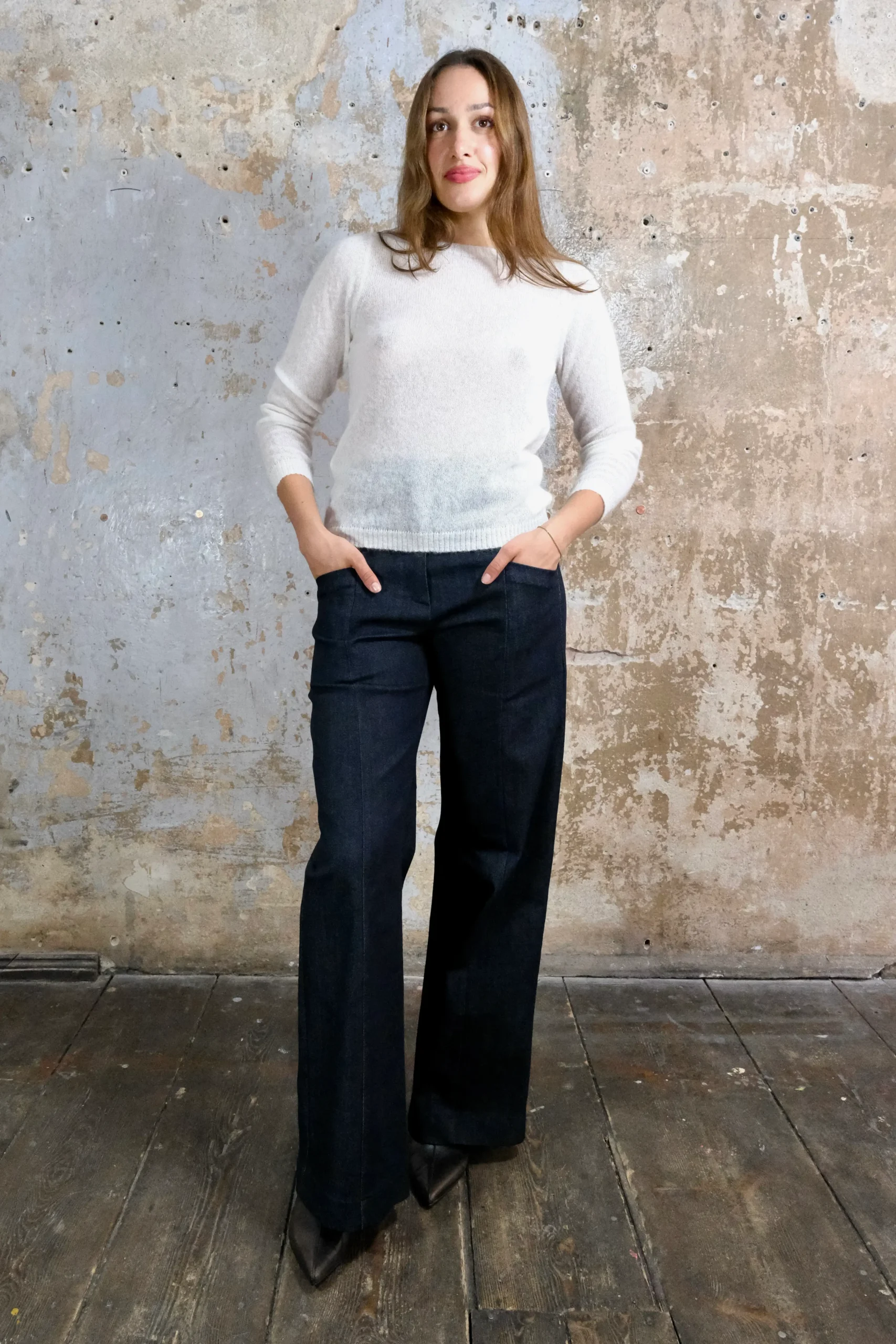 Marlene Hose – klare Silhouette mit Taschen 2 DSCF3742 scaled