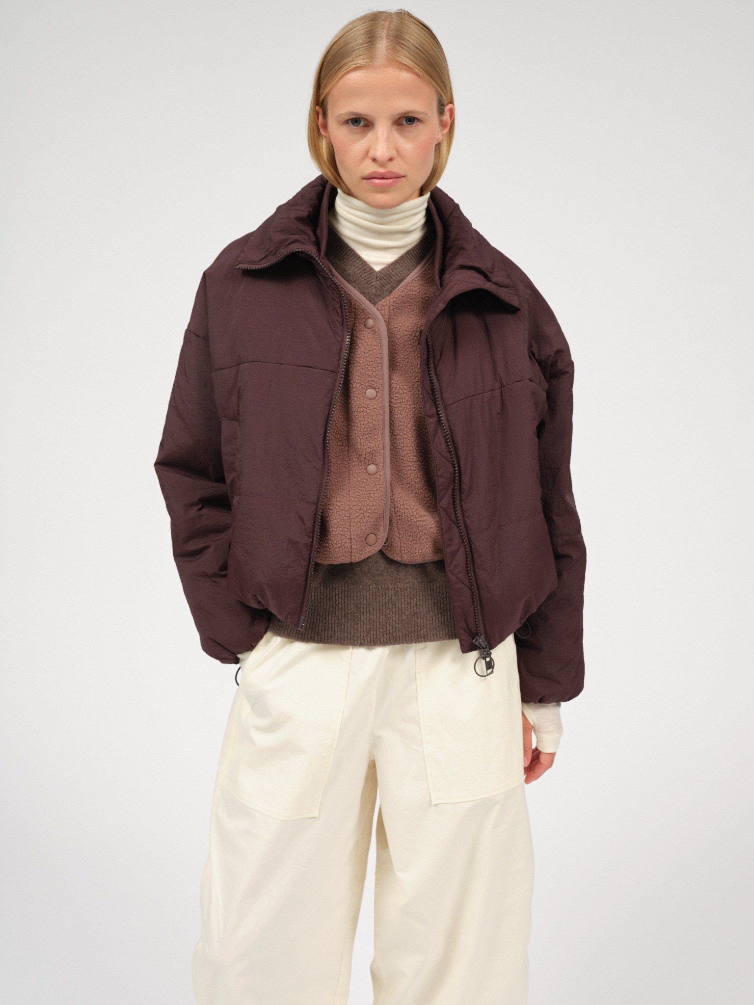 Ida lightweight Jacket 6 263 IDA LIGHT WEIGHT JACKET DARK BROWN 017