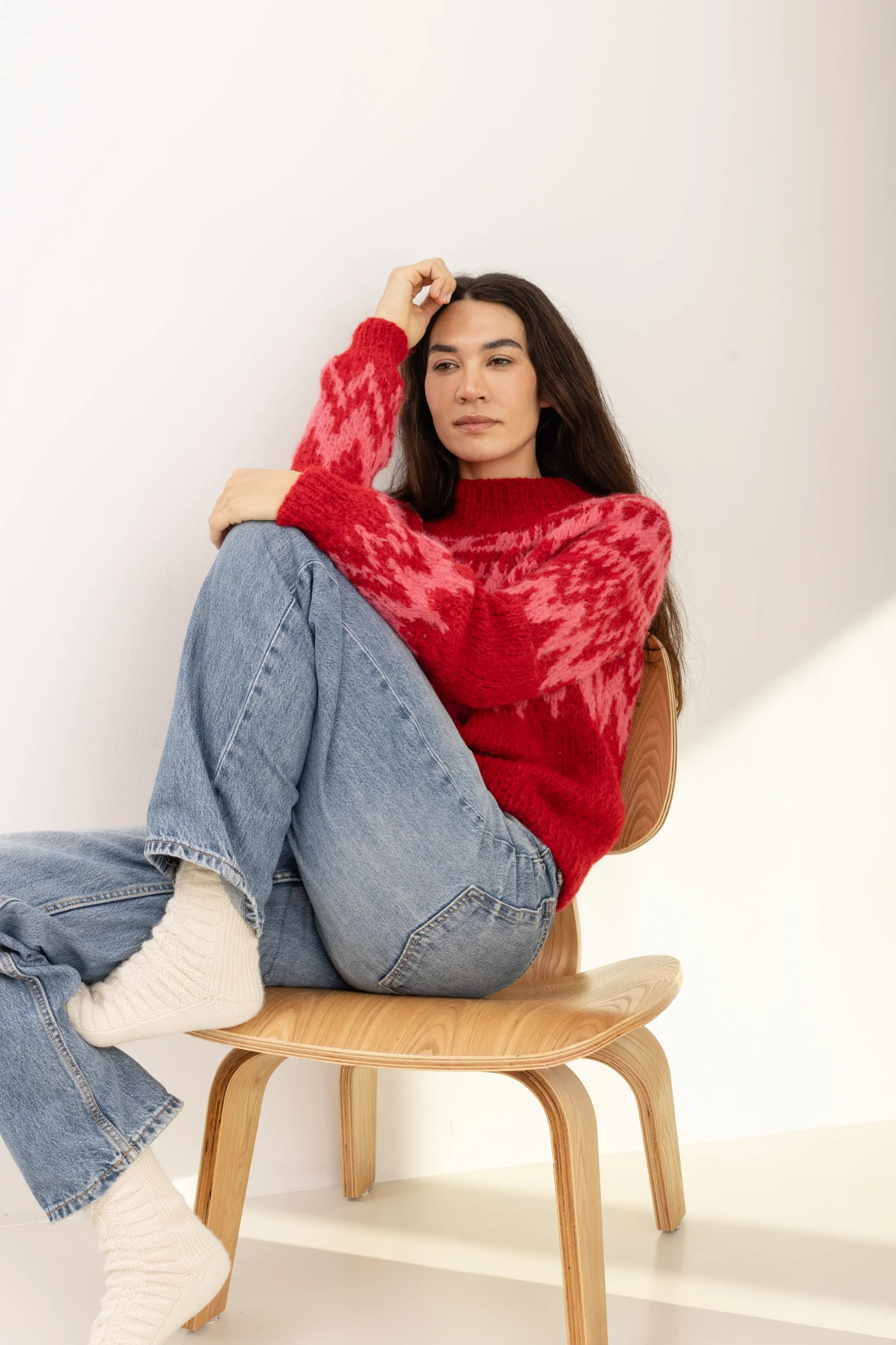 Andie Alpaka Pullover 5 ANDIE SWEATER RED AZALEA.MH 2025 2026 WS 2481 scaled